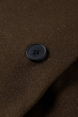 Single Breasted Long Lapel Overcoat