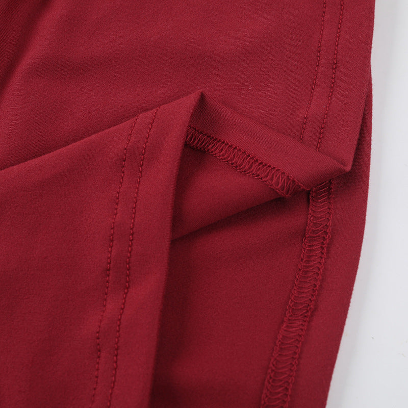 Rave Mini Bodycon-Red