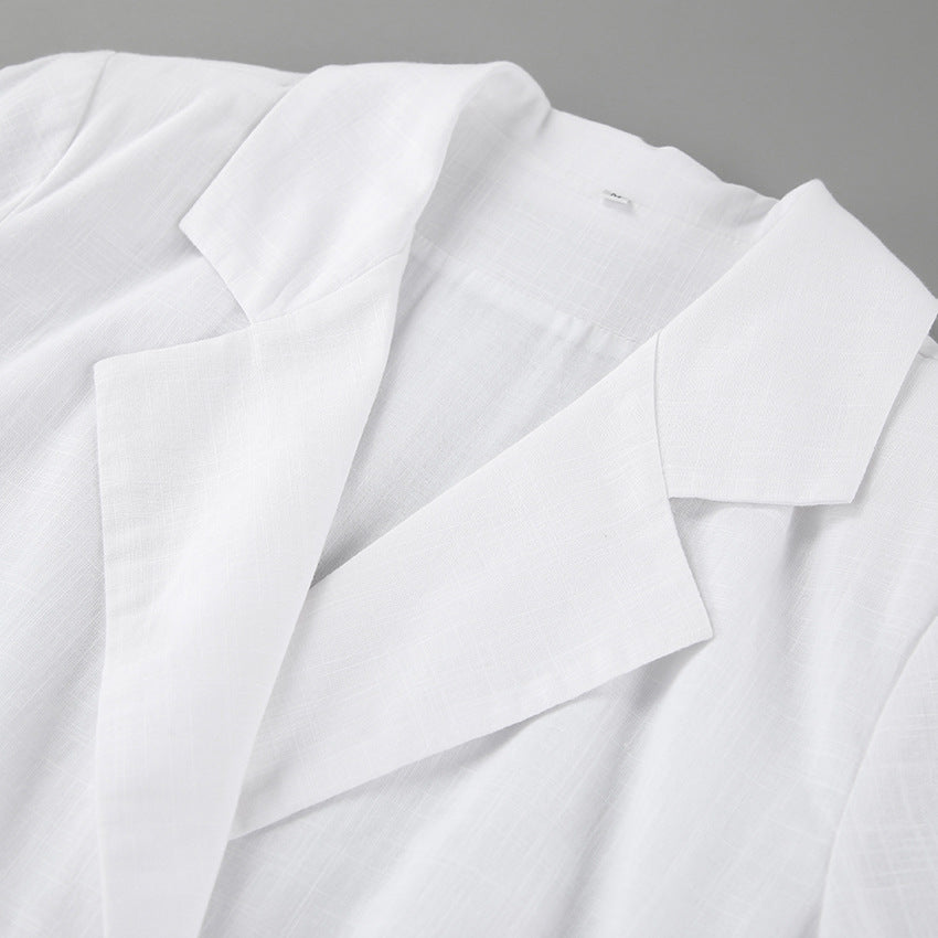 Greece Babe Mini Dress - White