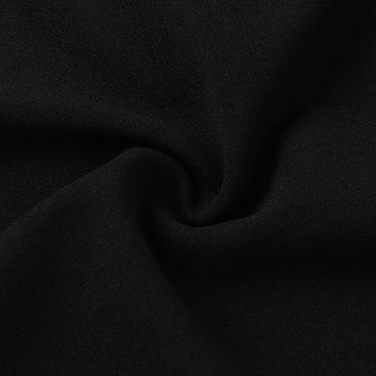 Bloom Skater Dress-Black