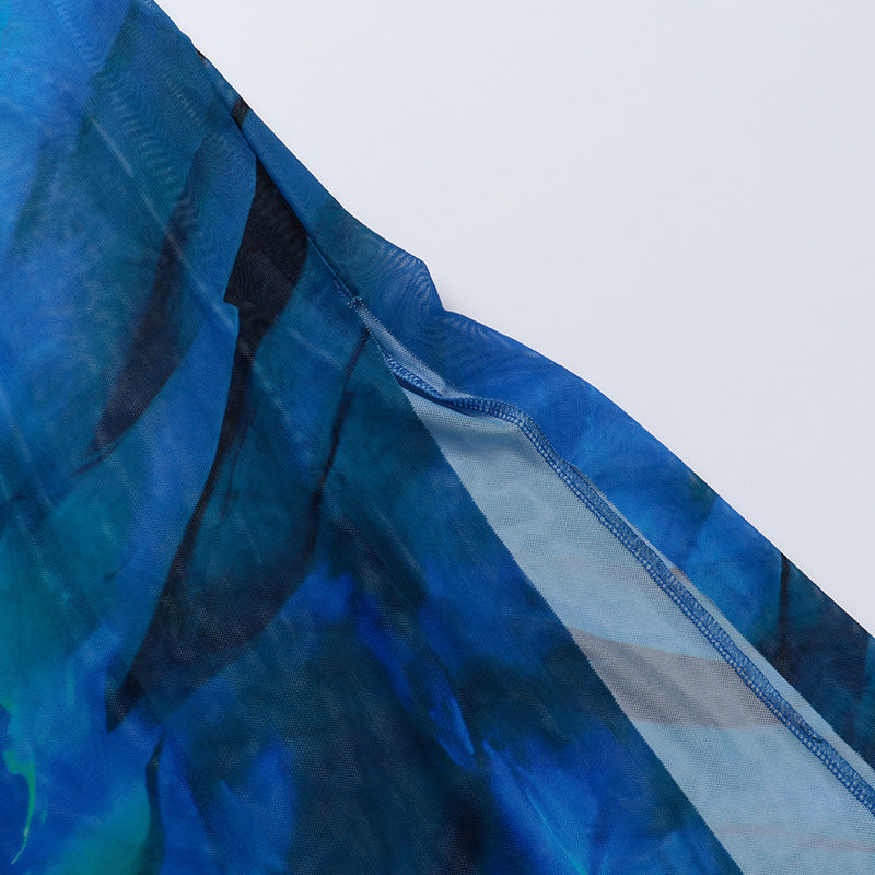 Dempsey Maxi Dress - Blue