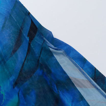 Dempsey Maxi Dress - Blue