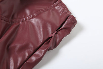 Maroon Magic Dress - Maroon