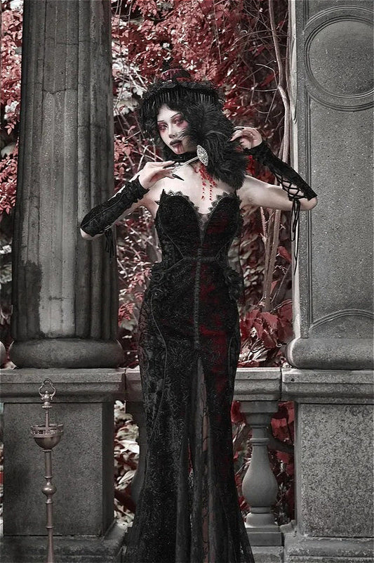 Halloween Gothic Vampire Dress