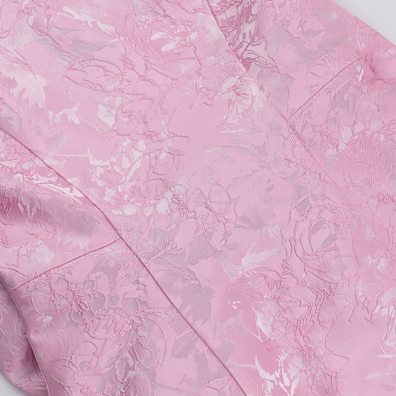 Moriyon Mini Dress-Pink