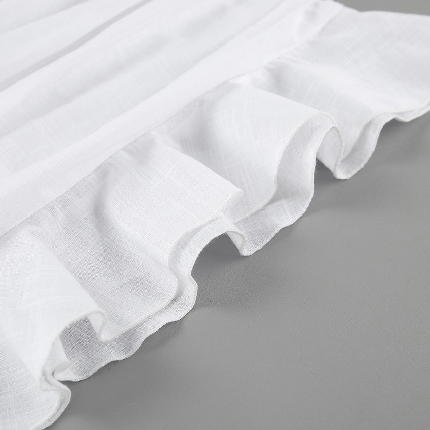 Greece Babe Mini Dress - White