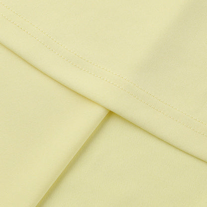 Sunflower Slit Dress-Yellow