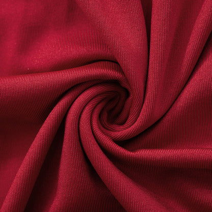 Red Rose Maxi Dress - Red