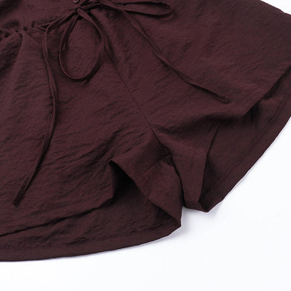 Brimley Romper - Brown