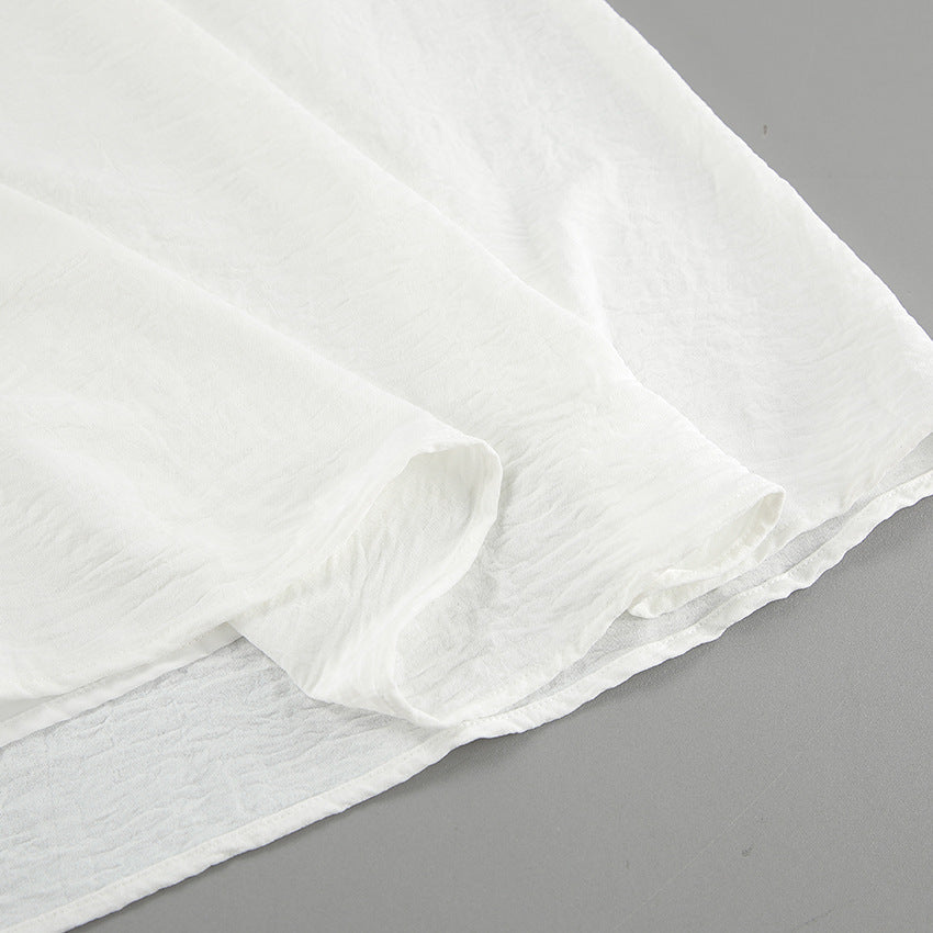 Fae Off Shoulder Dress - White