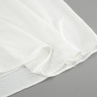 Fae Off Shoulder Dress - White