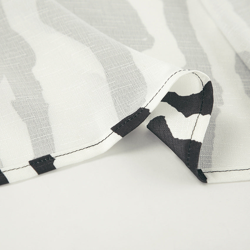 Bold Stripe Coord -  Black