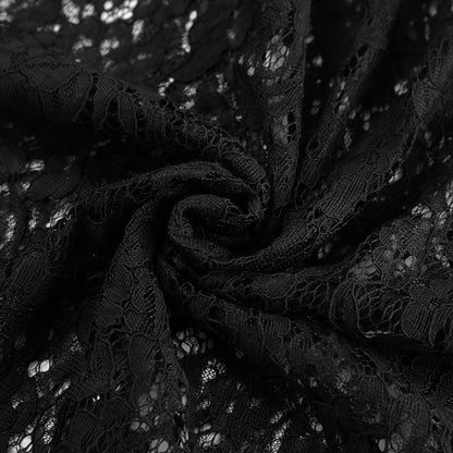 Scorpio Lace Skirt - Black