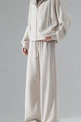 Fleece Lined Relaxed Knit Pants