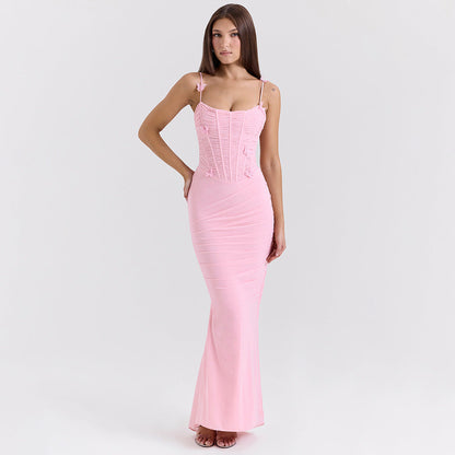 Ravenna Maxi Dress - Pink