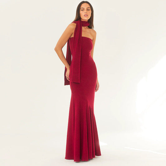 Juliet Maxi Dress - Red