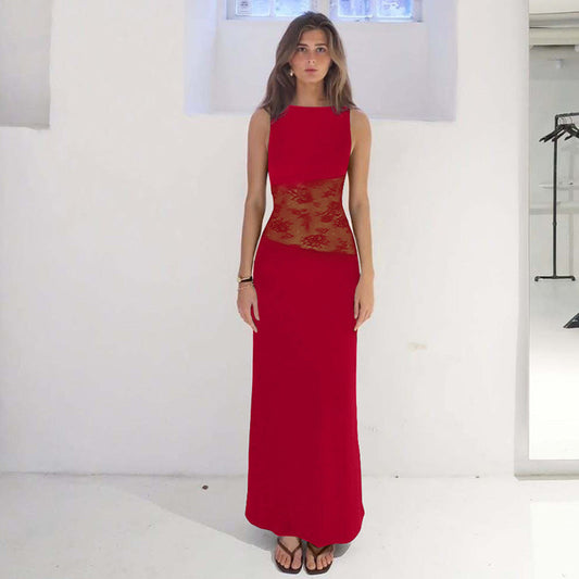 Hallstatt Maxi Dress - Red