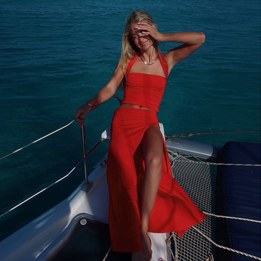 Mallory Co- Ord - Red