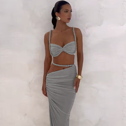 Makoko Co-Ord set - Grey