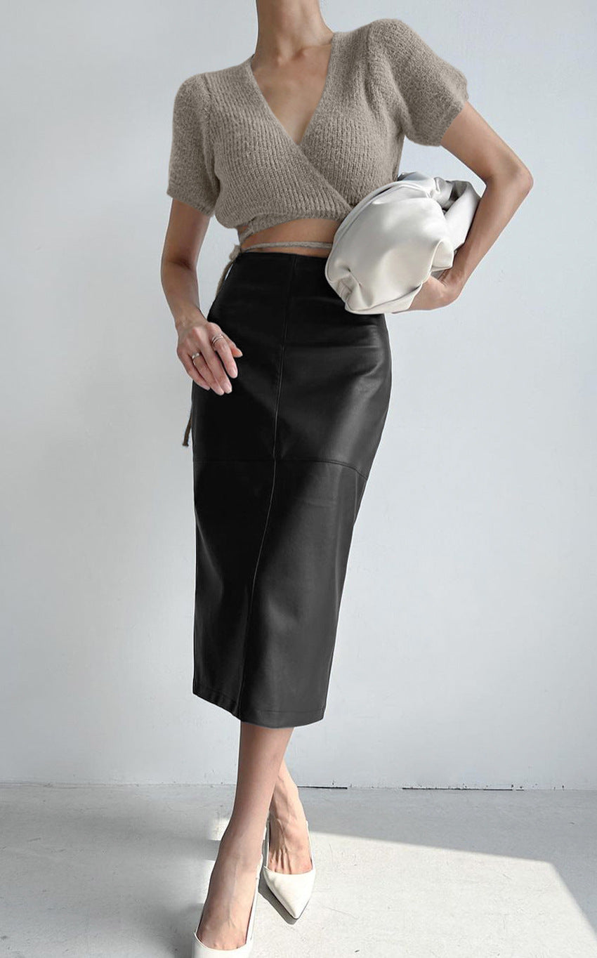 Earl Midi Skirt - Black