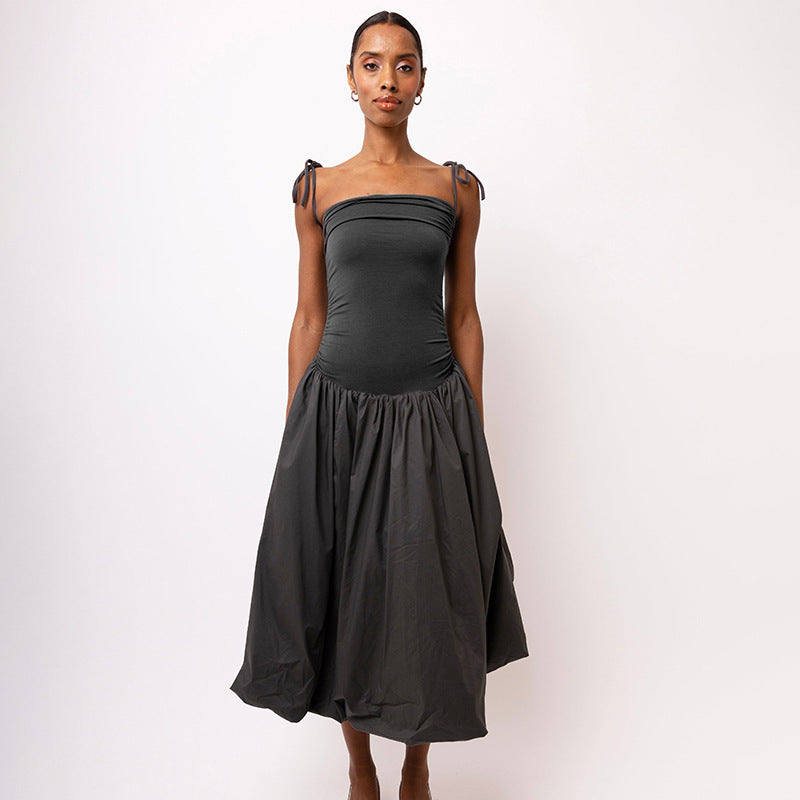 Katlene  Dress - Dark Grey