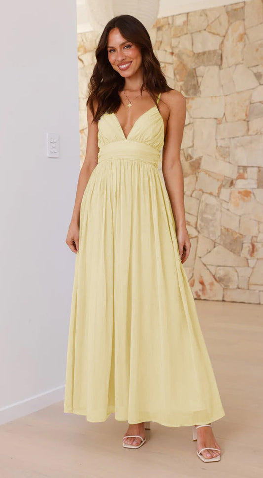 Croft Dress - Yellow