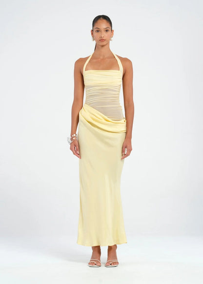 Rubeus Maxi Dress - Yellow