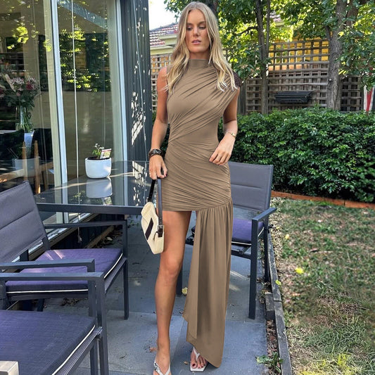 Gema Mini Dress - Khaki