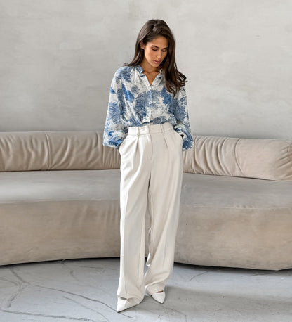 Dreamy Florals Shirt - Blue