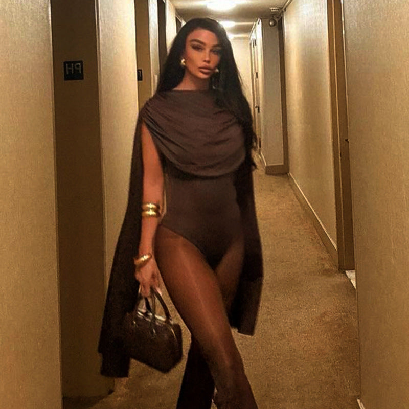 Dwayne Bodysuit - Brown