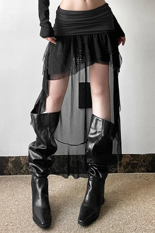 Halloween Goth Party Skirt