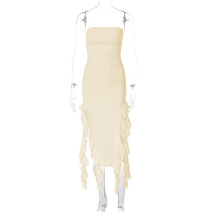 Aliza Mini Dress - Cream