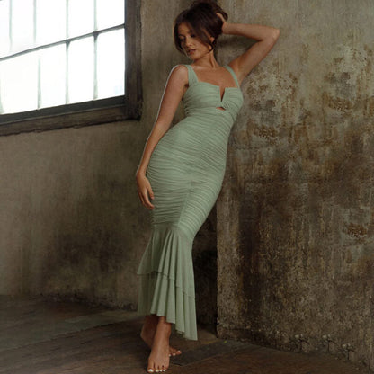 Kayla Maxi Dress - Green