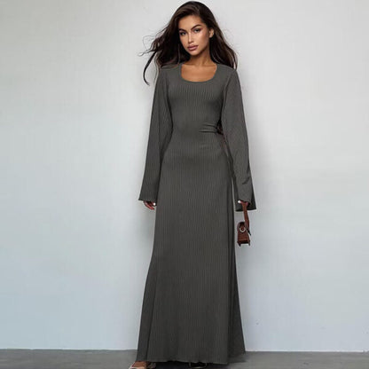 Elizabeth Maxi Dress - Grey