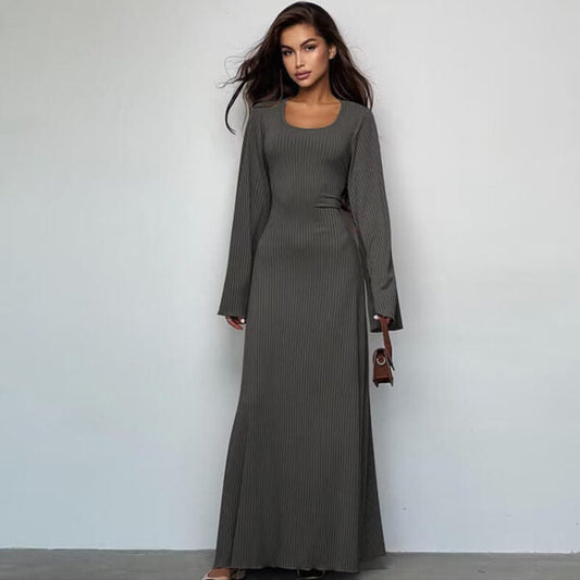 Elizabeth Maxi Dress - Grey