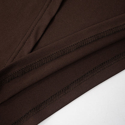 Jeannie Mini Dress - Brown