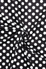 Sexy Polka Dot Halter Neck Bodycon Maxi Dress