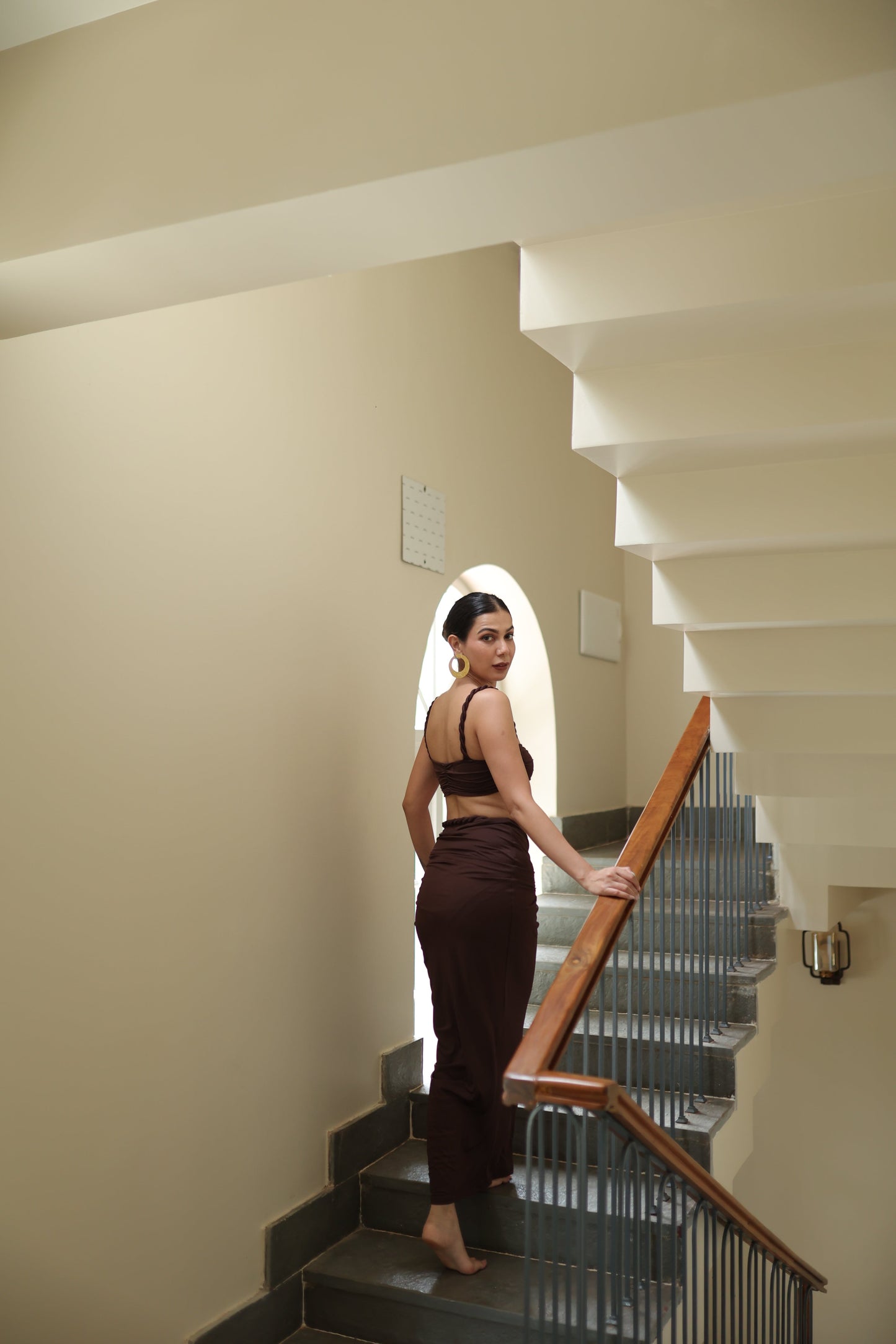 Makoko Co-Ord set - Brown