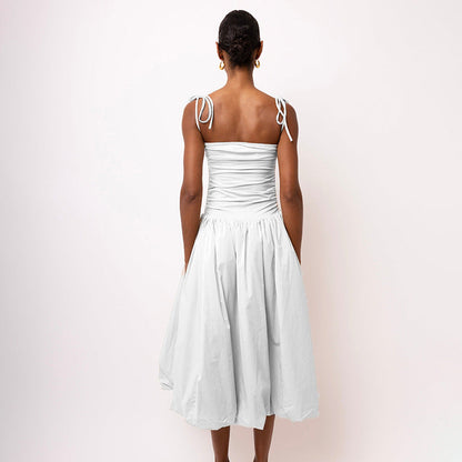 Katlene  Dress - White