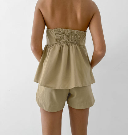 Sandy Co-ord - Khaki