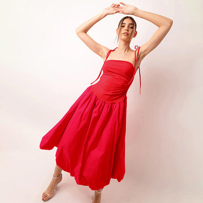 Katlene  Dress - Red