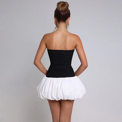 Vemola Mini Dress - Black