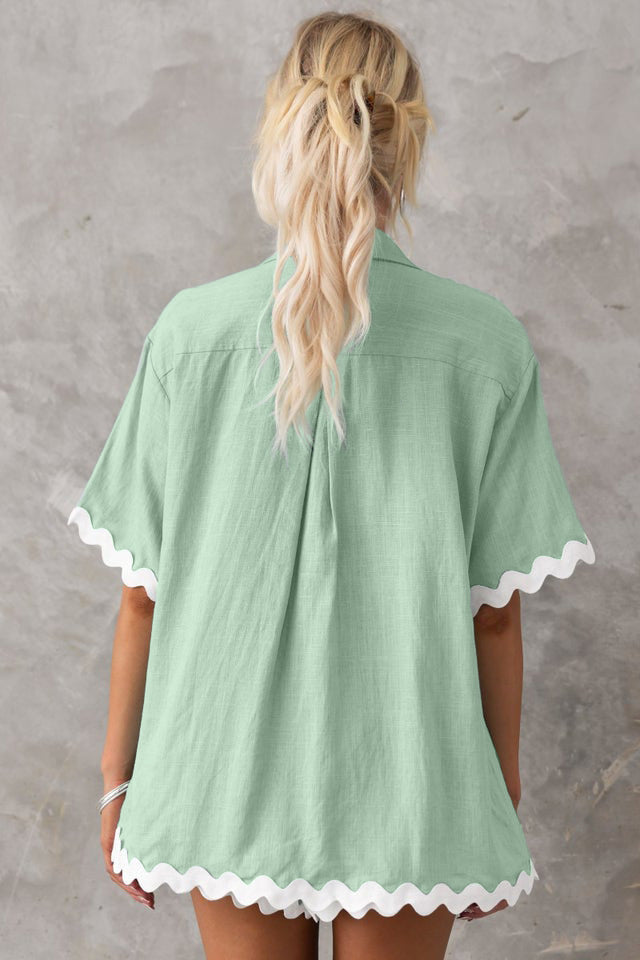 Usher Co-ord - Light Green