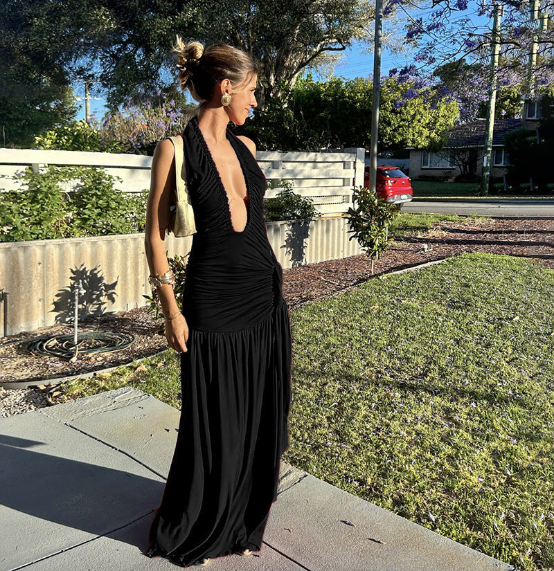 Tunisia Maxi Dress - Black