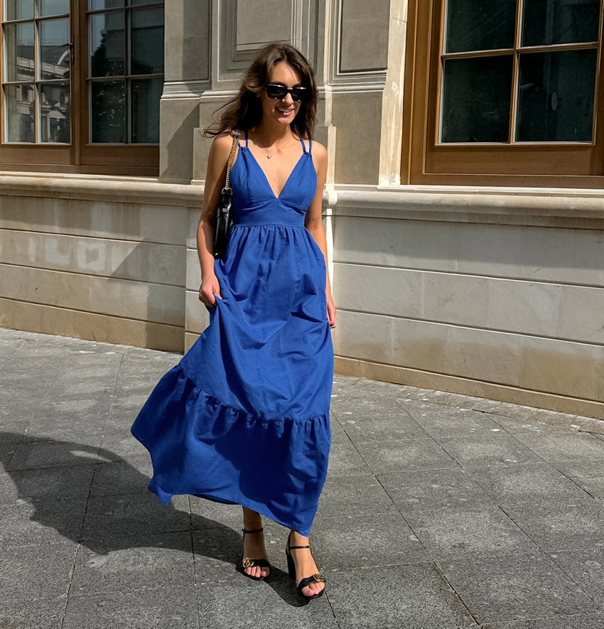 Buckley Maxi Dress - Blue
