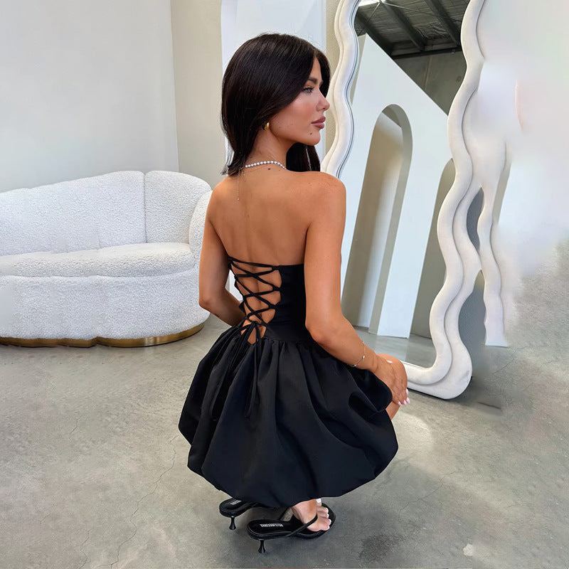 Cerdan Mini Dress - Black