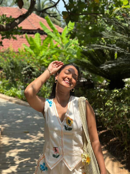 Lavanya Co-ord - Apricot