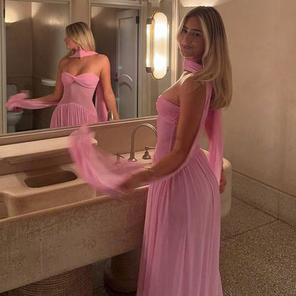 Cains Maxi Dress - Pink