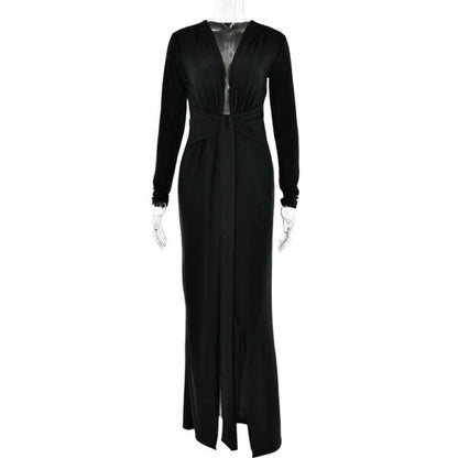 Norma Maxi Dress - Black