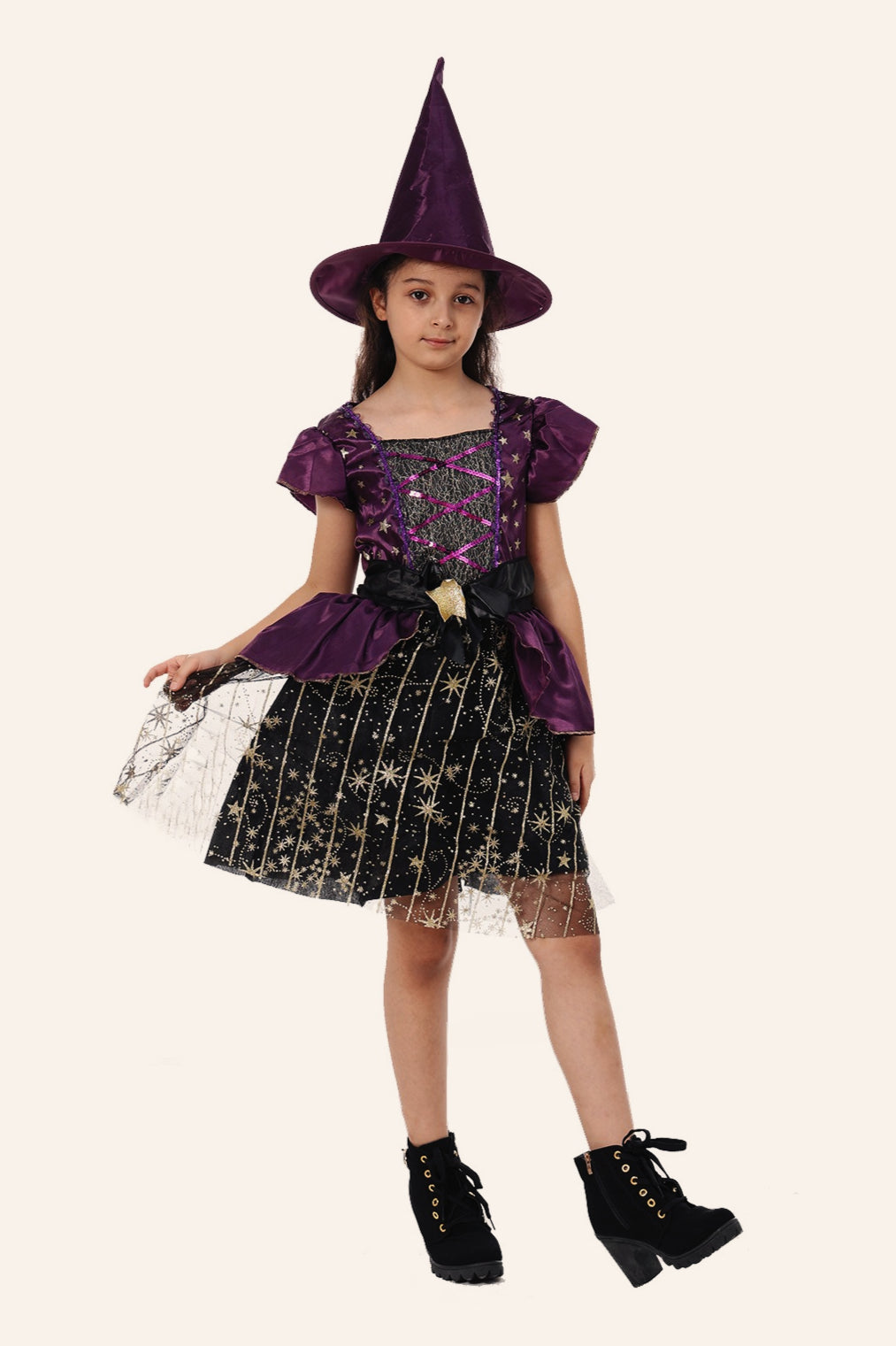 Little Witch Outfit Kid Halloween Costume